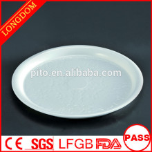 PT fabricante de porcelana placa de patrón de flores, platos profundos, platos redondos